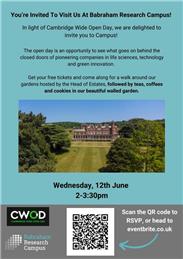 Babraham Research Campus Open Day